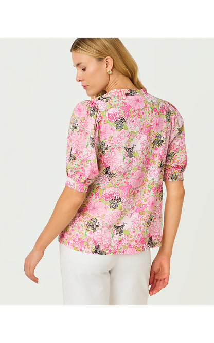 BRINELLE TOP, PISTACHIO MACARON BEES KNEES