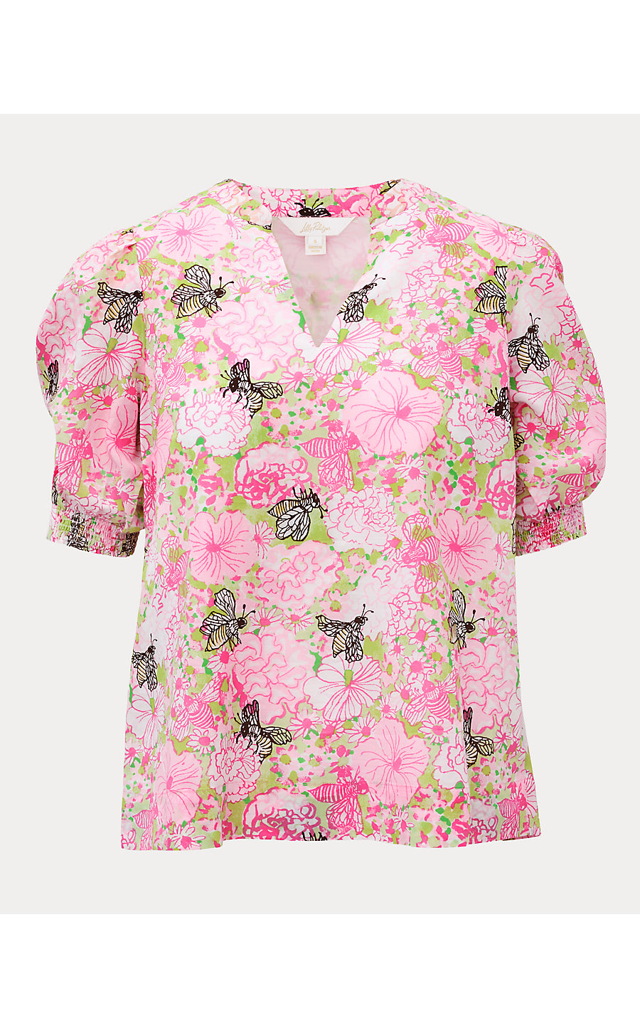 BRINELLE TOP, PISTACHIO MACARON BEES KNEES