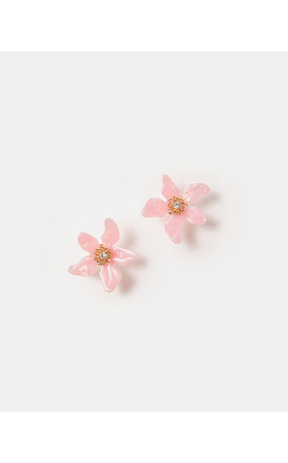 PLUMES IN BLOOM EARRINGS, PINK MUSE