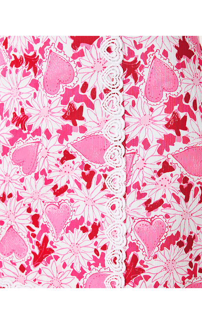 MICHELINA MINI SKORT, COCONUT DEAR HEART