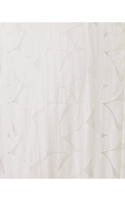 HALIEY MIDI DRESS, RESORT WHITE FLORA FAILLE