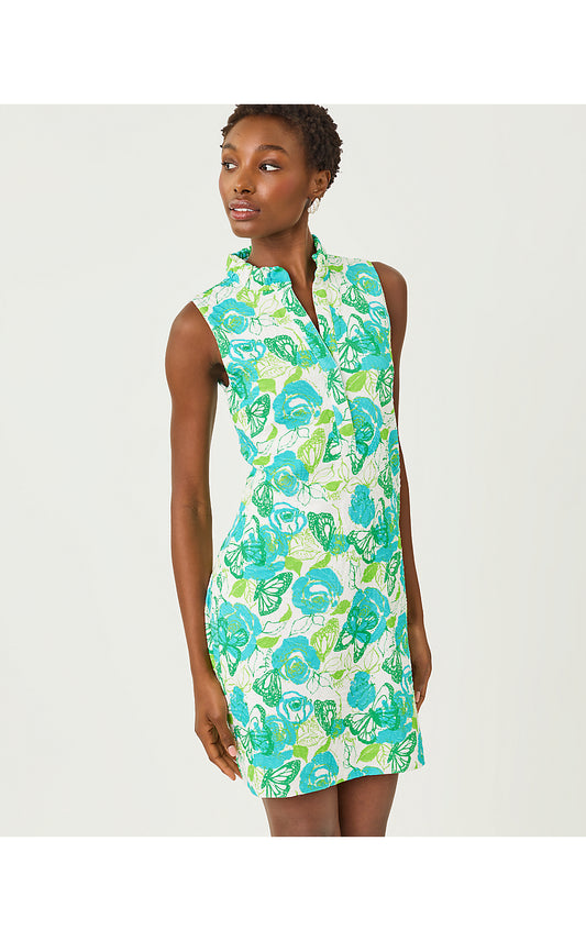 ELSEY SHIFT, RESORT WHITE MONARCH ROSE