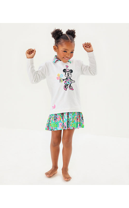 MINI BALLAD SWEATSHIRT, MULTI LILLY HEARTS DISNEY GRAPHIC CHILDRENS