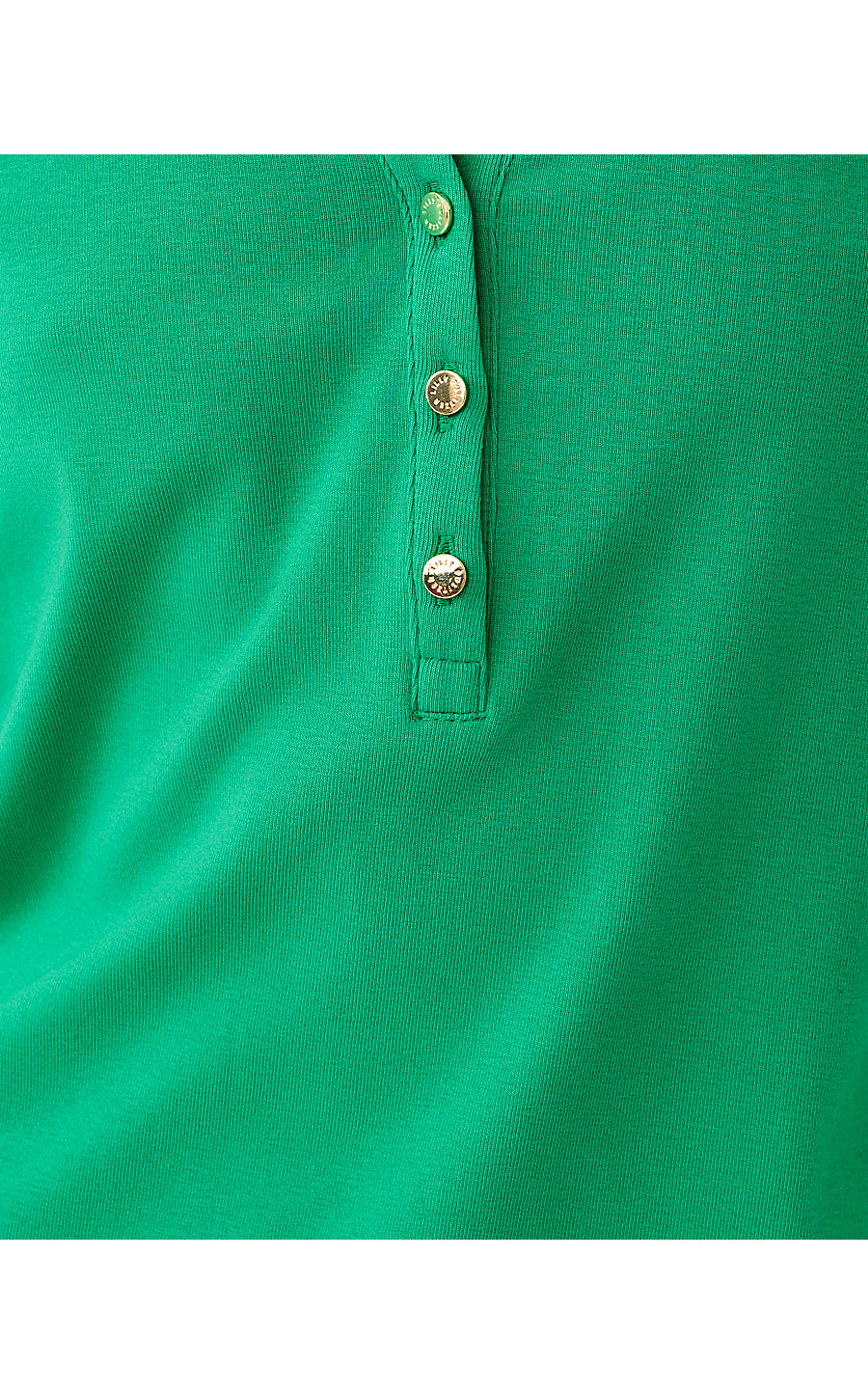 RONSON KNIT TOP, BAMBOO GREEN