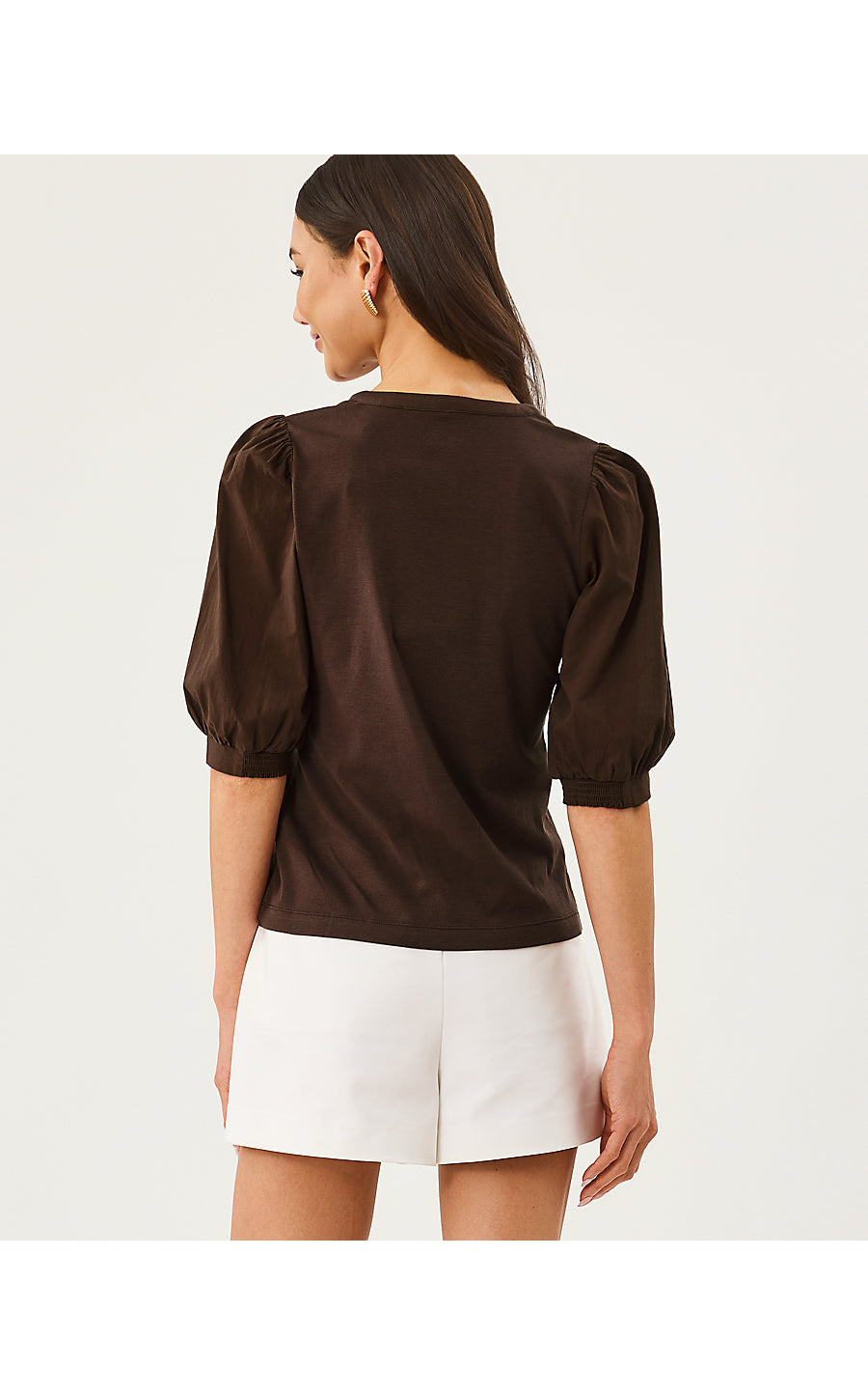RONSON KNIT TOP, COCO BEACH