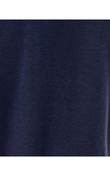 RONSON KNIT TOP, LOW TIDE NAVY