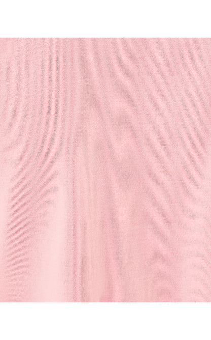 RONSON KNIT TOP, PINK MUSE