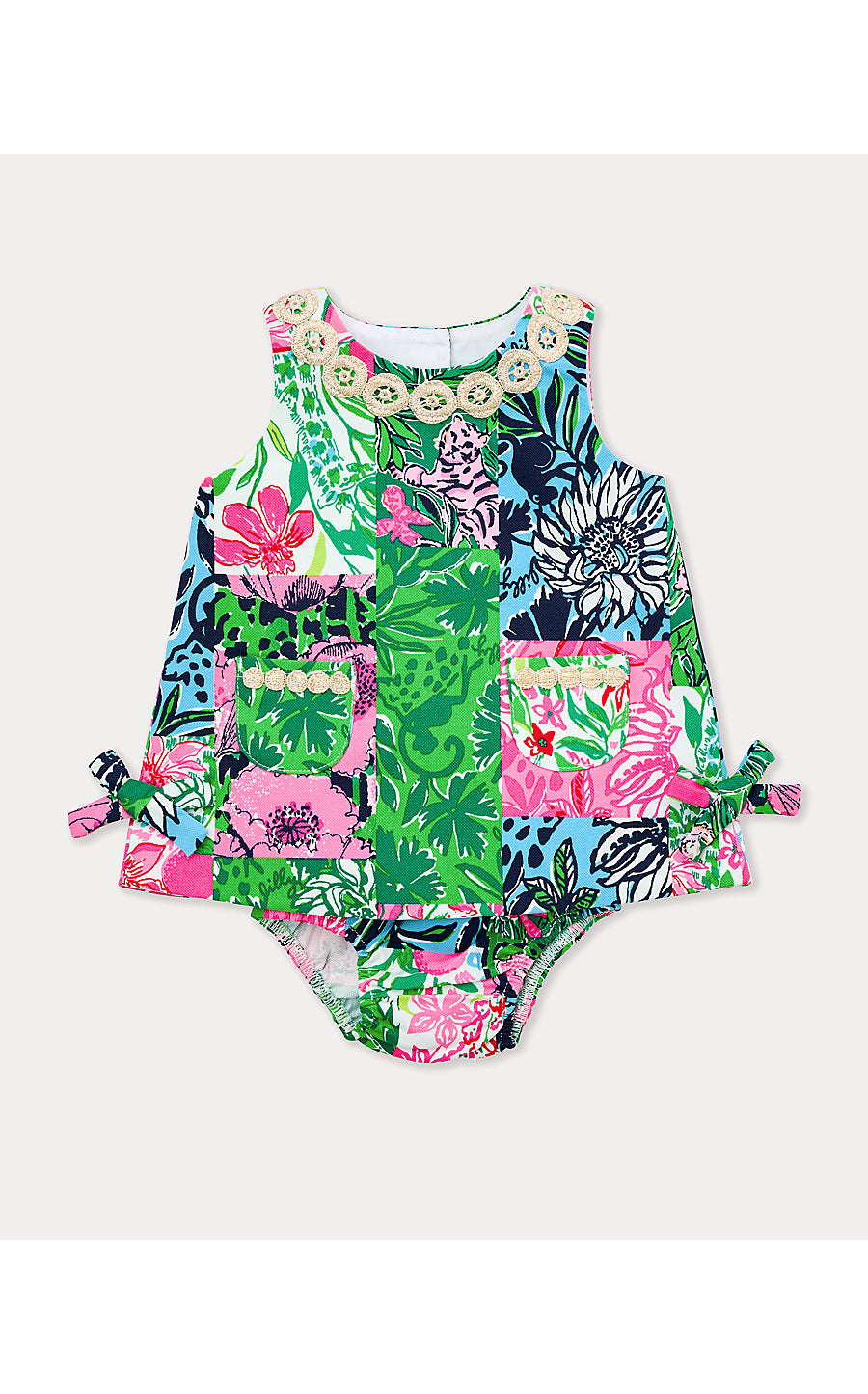 BABY LILLY SHIFT, MULTI PARTY PUNCH PATCH