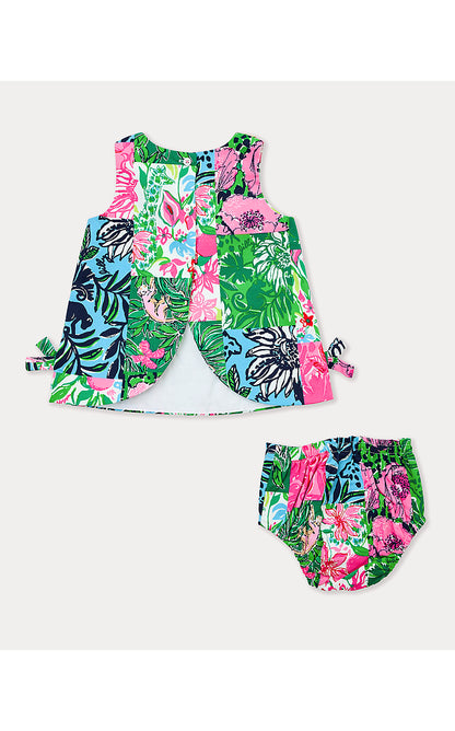 BABY LILLY SHIFT, MULTI PARTY PUNCH PATCH
