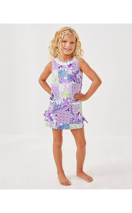 LITTLE LILLY CLASSIC SHIFT, MULTI JUICY STORY PATCH