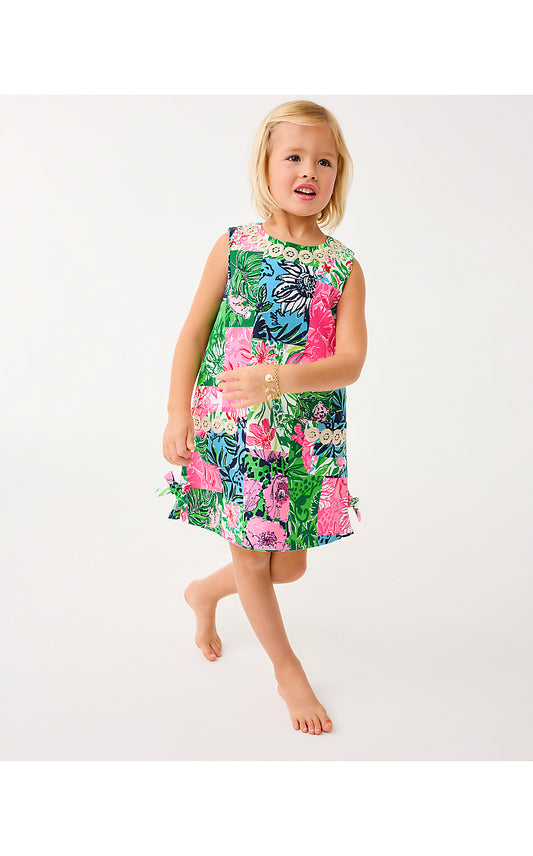 LITTLE LILLY CLASSIC SHIFT, MULTI PARTY PUNCH PATCH