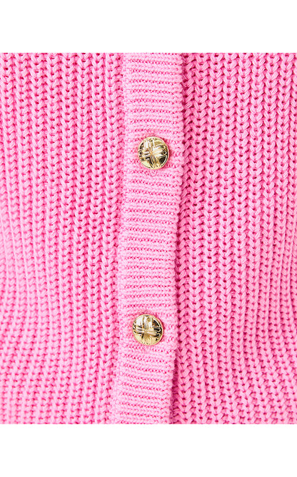 BRISTOW CARDIGAN, PINK BLISS