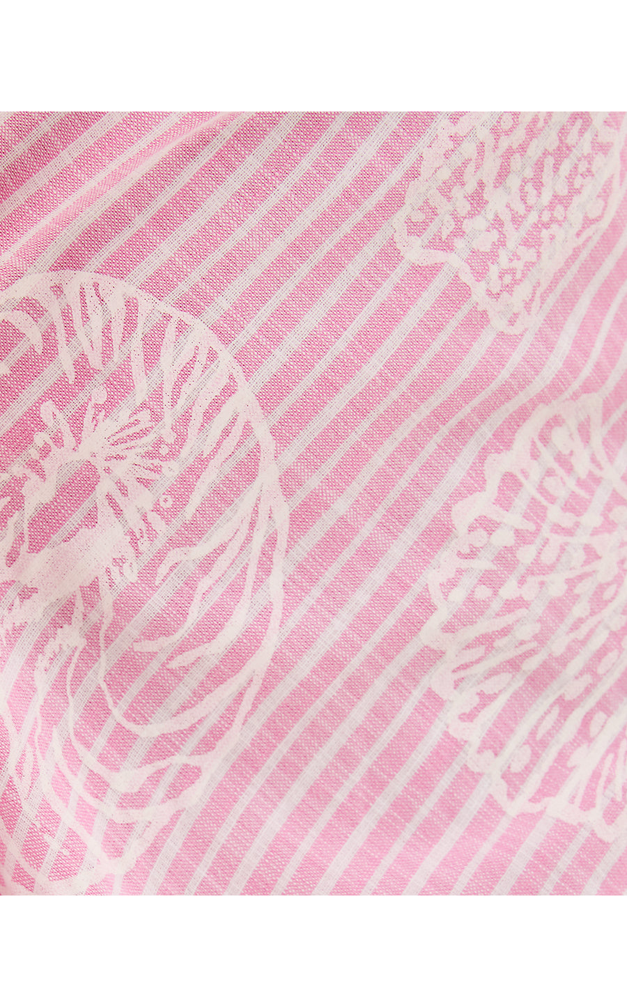 CAYLINN SLEEVELESS POPOVER, CONCH SHELL PINK PIGMENT PRINTED SECRET STRIPE