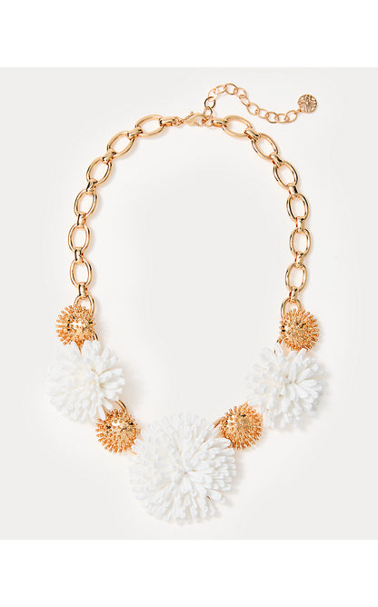 SUMMER SHORELINES NECKLACE, RESORT WHITE