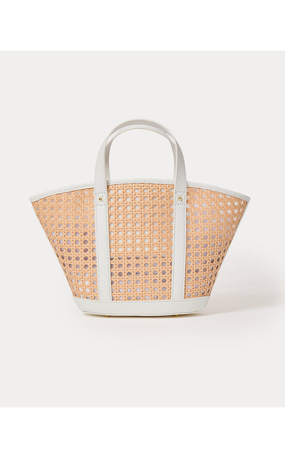 MINI WINTOUR CANE BAG, SAND BAR X RESORT WHITE