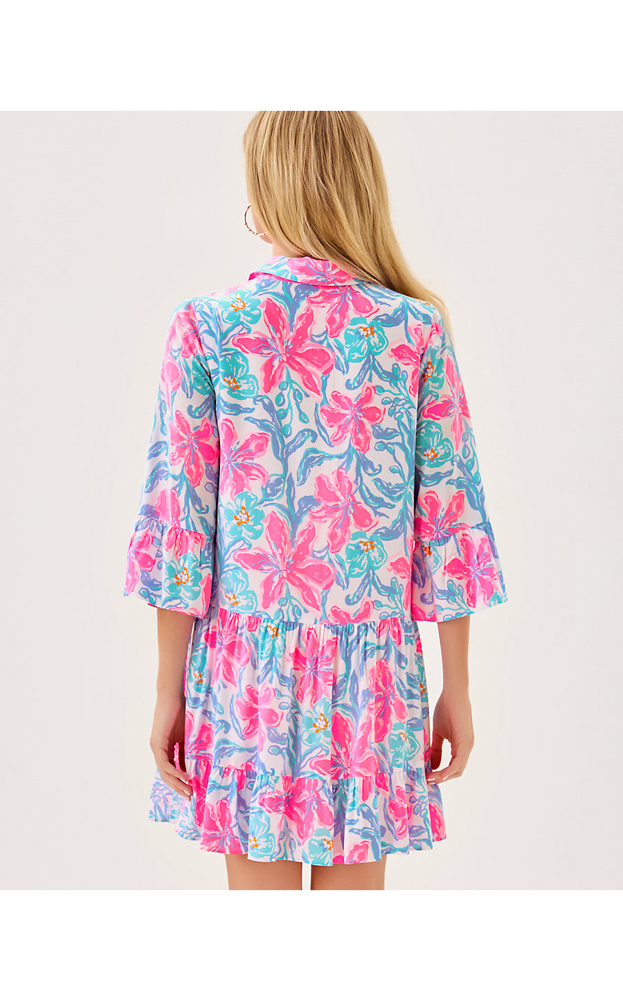 DIANTHA TUNIC DRESS, MULTI BEACHSIDE HAVEN