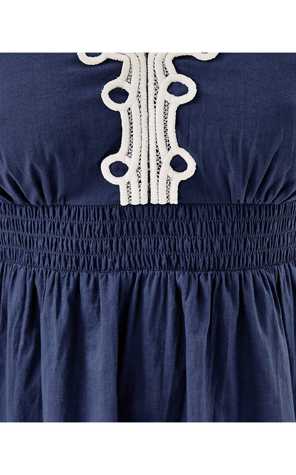 ZANNA SLEEVELESS TOP, SAPPHIRE POOL