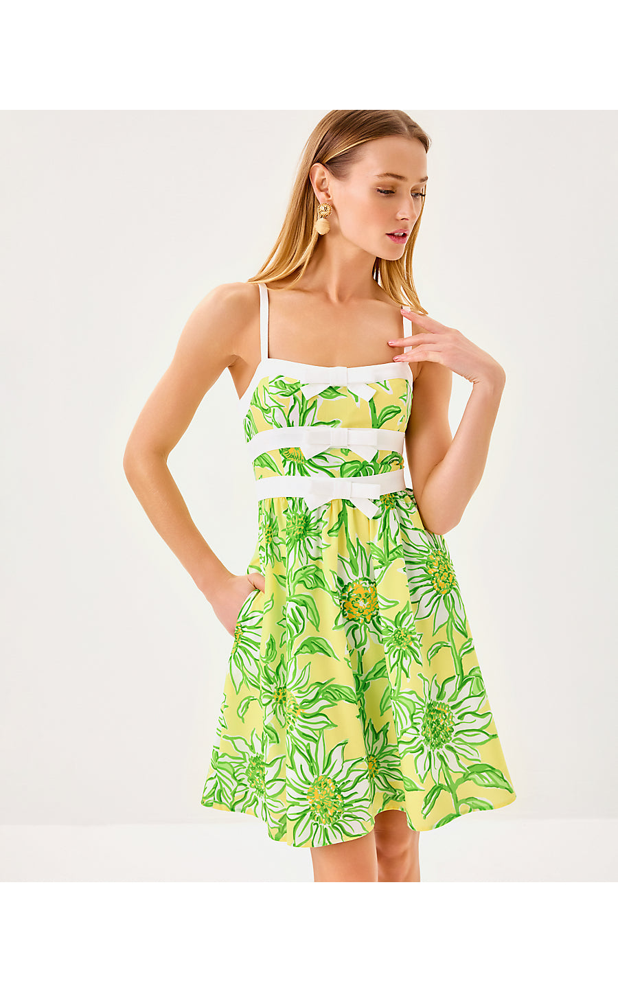 CHERI DRESS, LIMONCELLO SUNBELIEVABLE