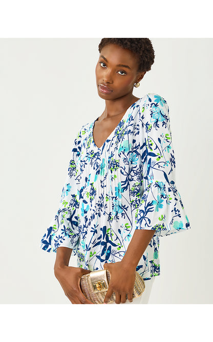 DANIKA TUNIC, RESORT WHITE SEA BLOOMS