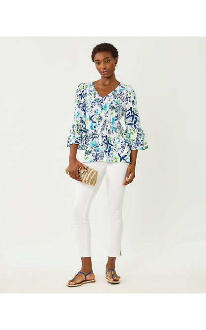 DANIKA TUNIC, RESORT WHITE SEA BLOOMS