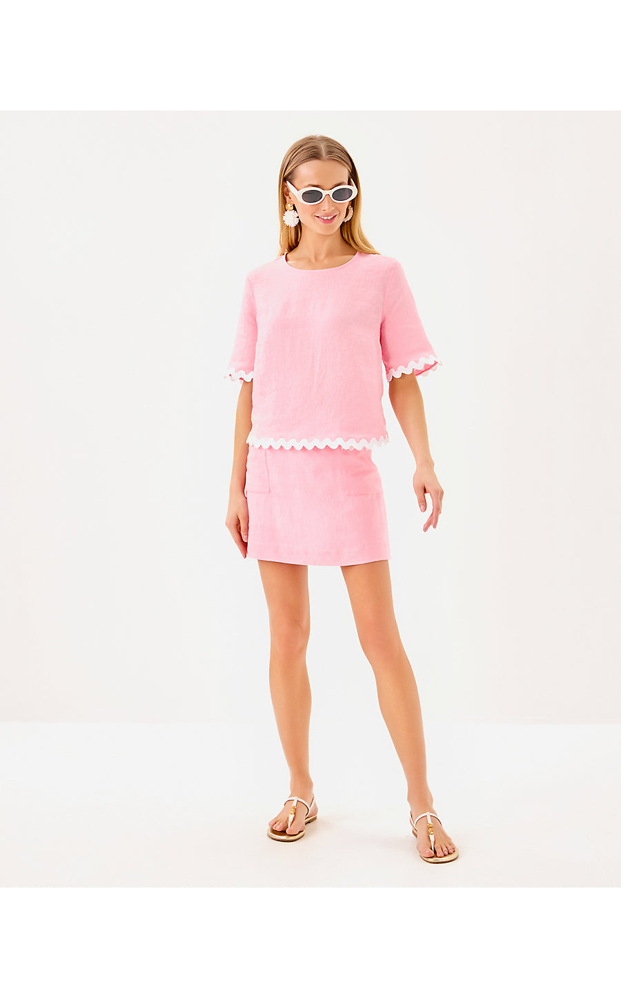 GARDNER MINI SKORT, CONCH SHELL PINK