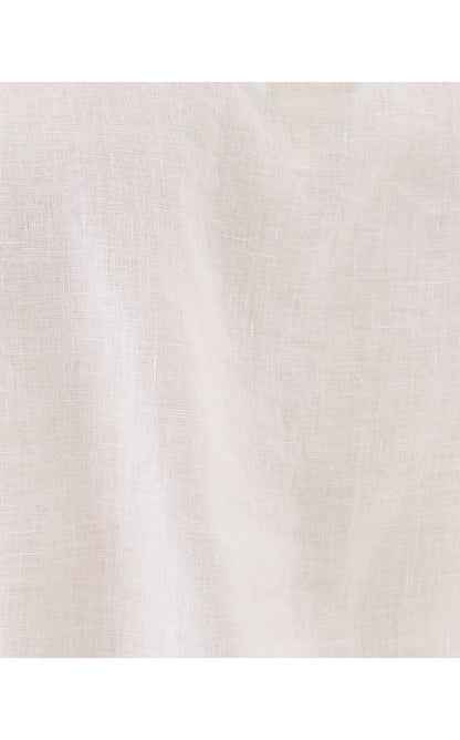 KAVALLA SLEEVELESS RUFFLE TOP, RESORT WHITE
