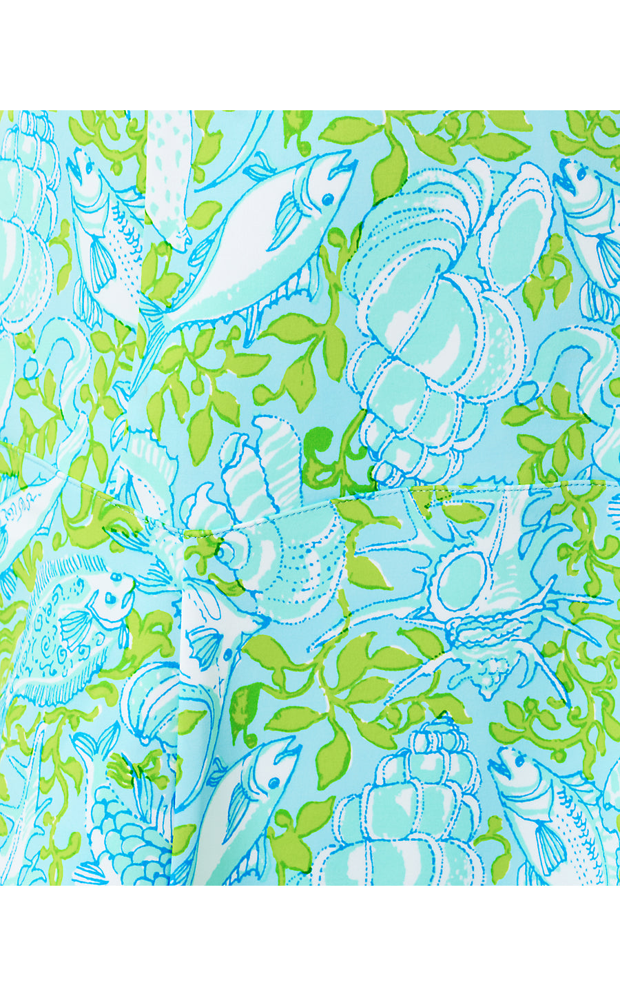 WESTLEY ACTIVE DRESS UPF 50+, DAY DREAM BLUE THROW ME A LINE
