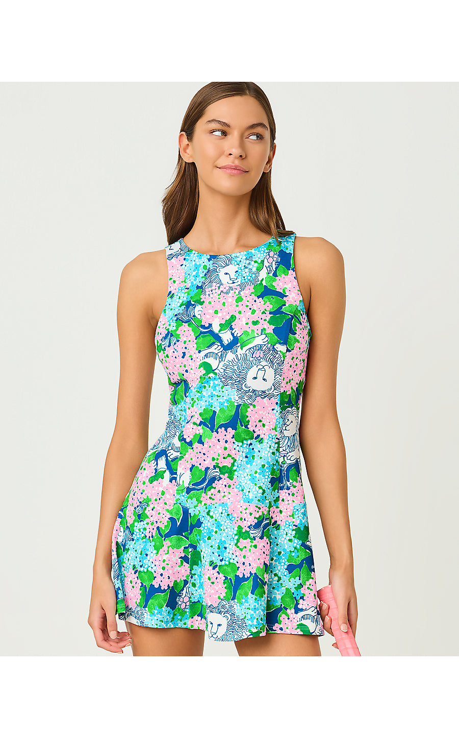 WESTLEY ACTIVE DRESS UPF 50+, STARLIGHT NAVY LYDIA THE LION