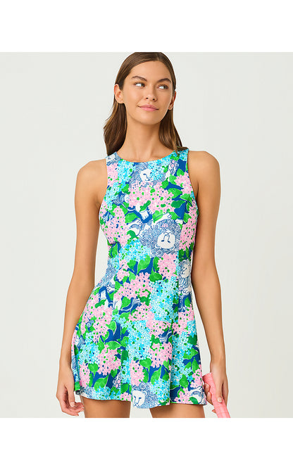 WESTLEY ACTIVE DRESS UPF 50+, STARLIGHT NAVY LYDIA THE LION