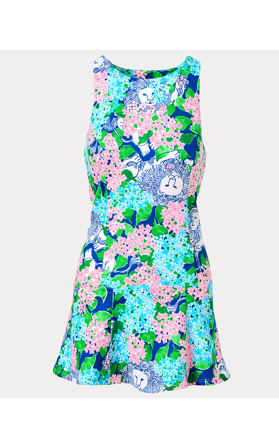WESTLEY ACTIVE DRESS UPF 50+, STARLIGHT NAVY LYDIA THE LION