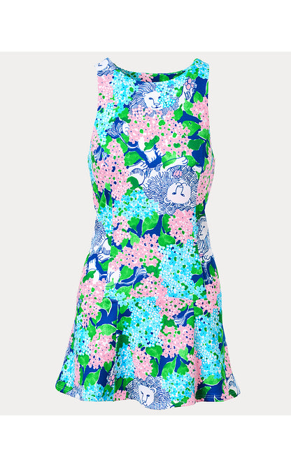 WESTLEY ACTIVE DRESS UPF 50+, STARLIGHT NAVY LYDIA THE LION