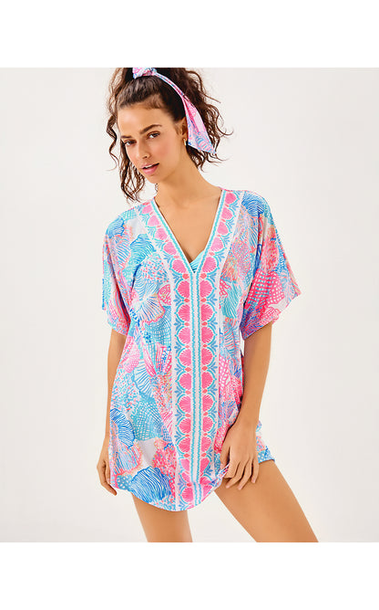 MALACHI V-NECK COVERUP, MULTI ROAR OF THE SEAS ENGINEERED COVERUP