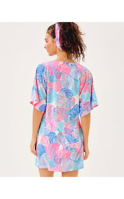MALACHI V-NECK COVERUP, MULTI ROAR OF THE SEAS ENGINEERED COVERUP
