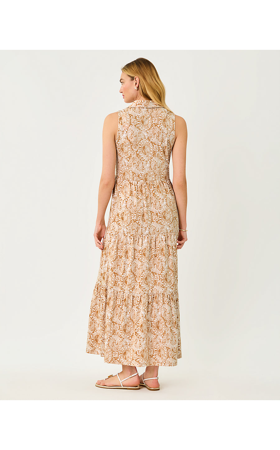 RIEGAN MAXI DRESS, ICED LATTE LIL JIMS STUFF