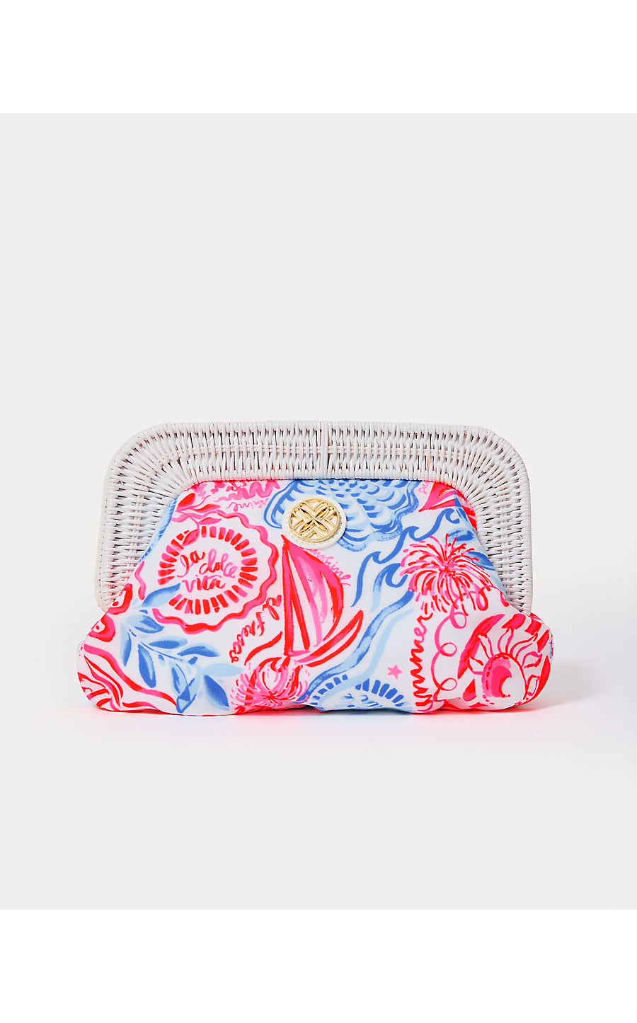 CAYO COCO CLUTCH, RESORT WHITE LIL SUN SEA SAND