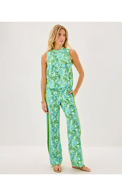 ANYA TOP, COOL MINT CATCHIN RAYS ENGINEERED TOP