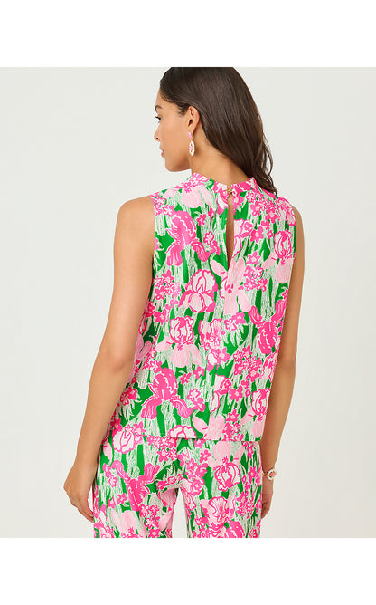 ANYA TOP, PUTTING GREEN HANNAH ENGINEERED