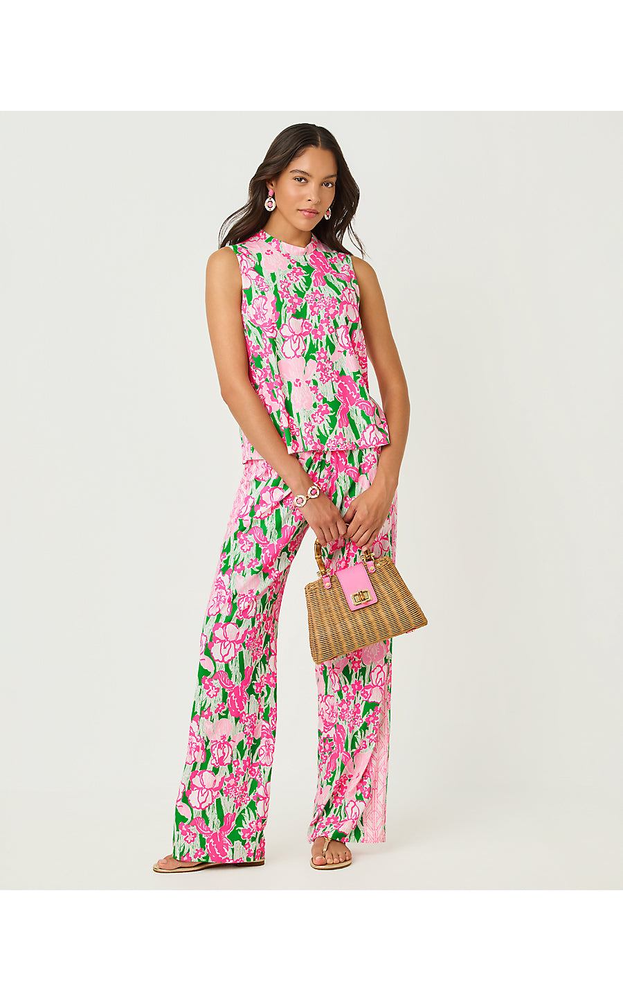 ANYA TOP, PUTTING GREEN HANNAH ENGINEERED