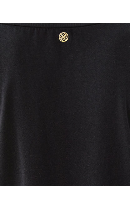 TAMIKA TOP, NOIR