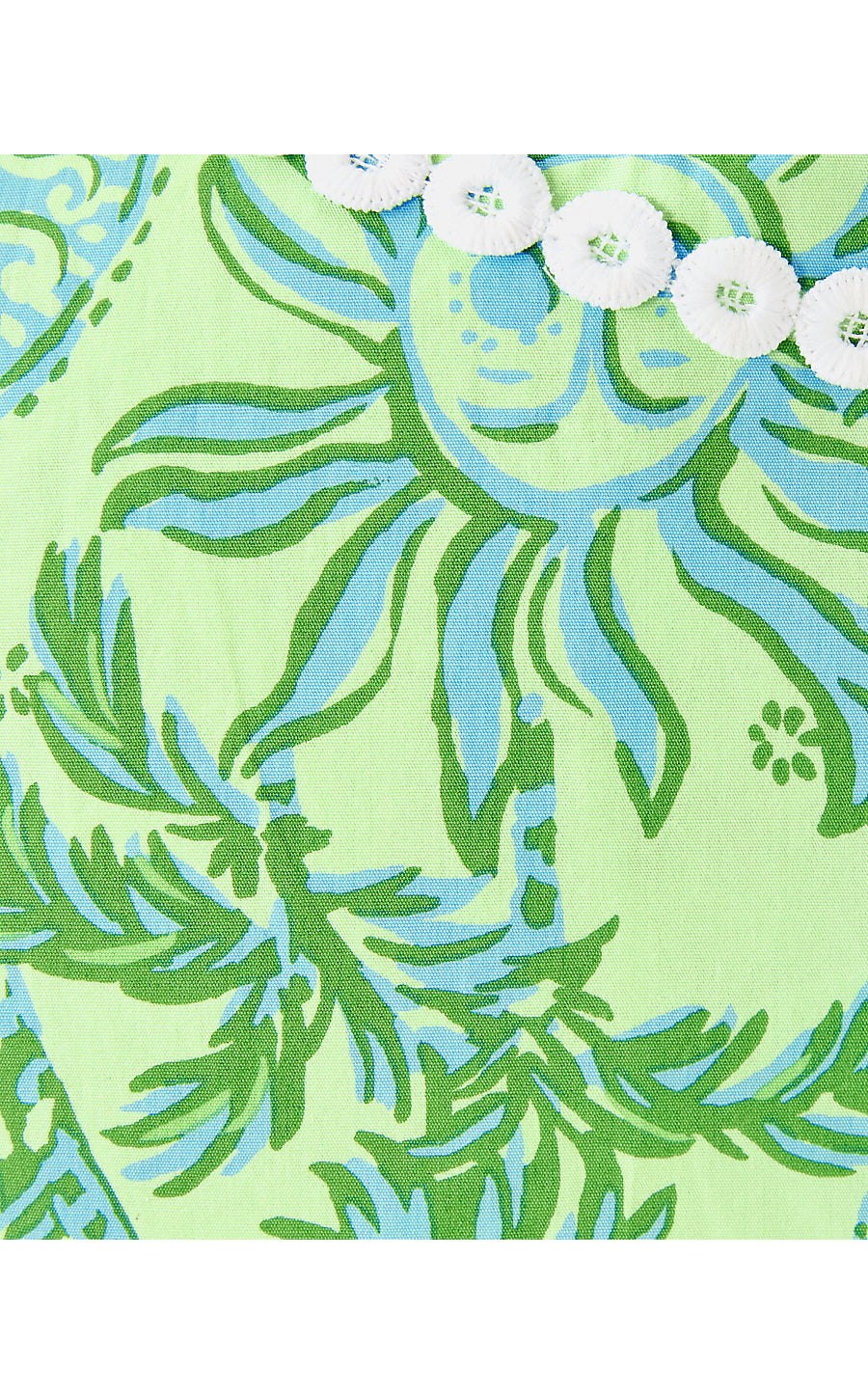 KALLIOPE SHIFT ROMPER, COOL MINT CATCHIN RAYS OVERPRINT