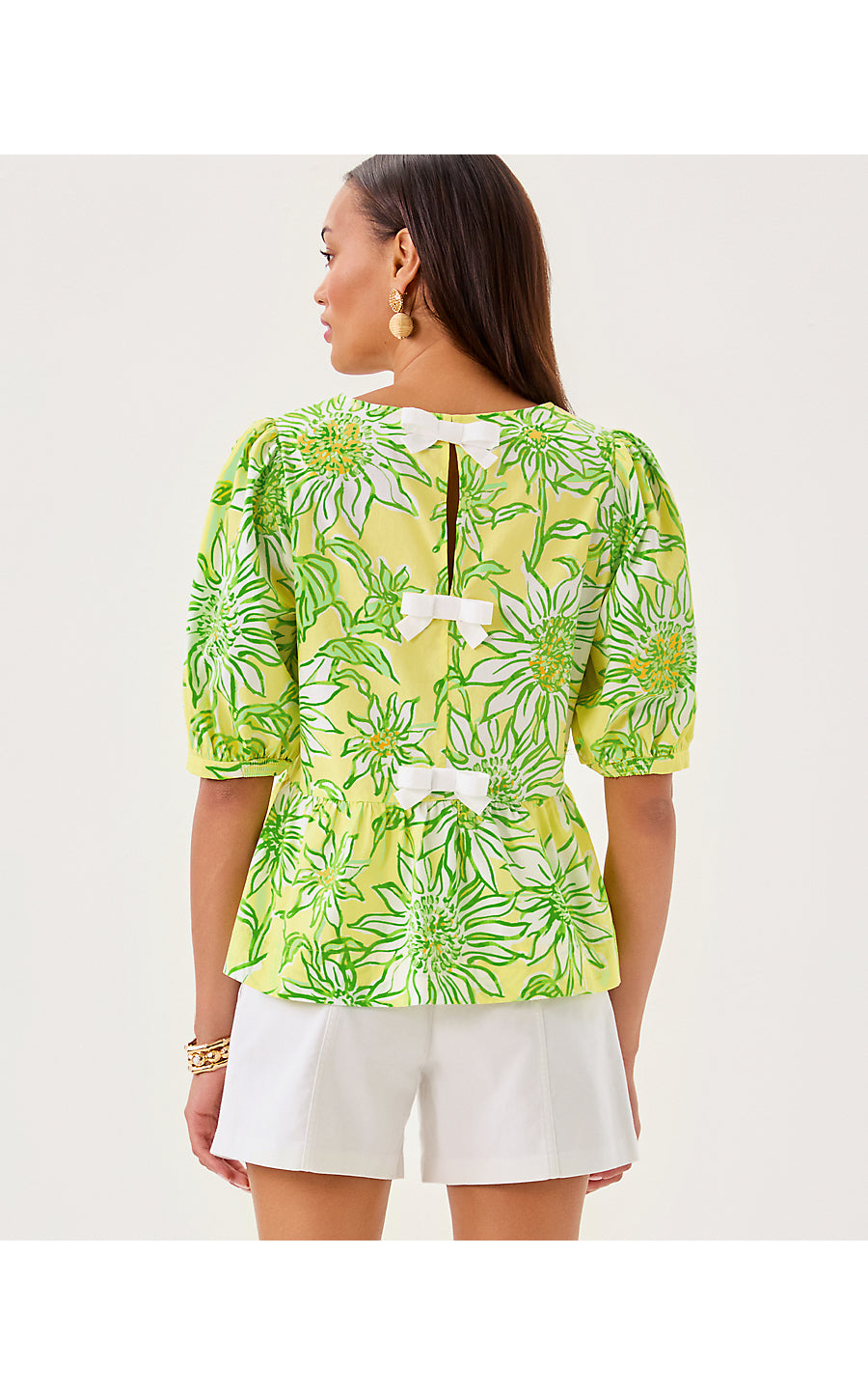 HISLI SHORT SLEEVE TOP, LIMONCELLO SUNBELIEVABLE