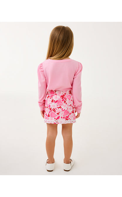 MINI MICHELINA SKORT, COCONUT DEAR HEART