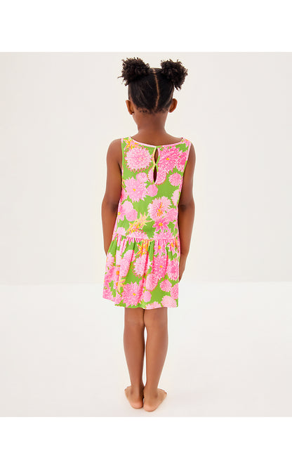 MINI DIXI DRESS, MULTI SEASIDE GARDEN