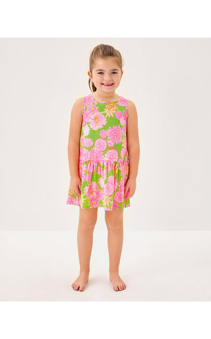 MINI DIXI DRESS, MULTI SEASIDE GARDEN