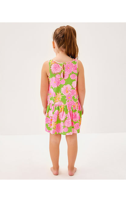 MINI DIXI DRESS, MULTI SEASIDE GARDEN