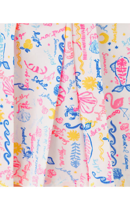 SYLVANA SKORT, MULTI SUMMER SERENADE