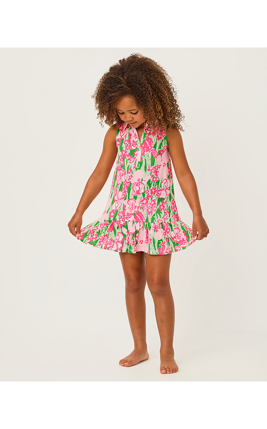 MINI RIEGAN DRESS, PUTTING GREEN HANNAH
