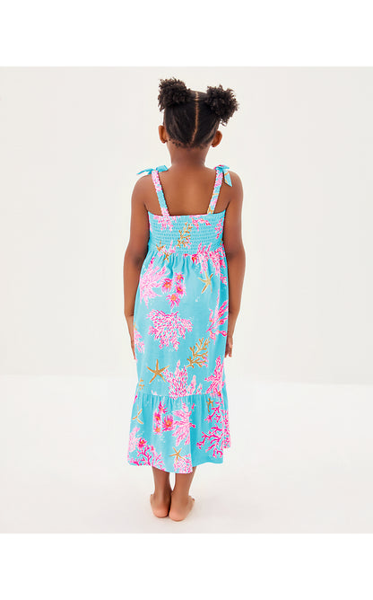 MINI KAILUA MAXI DRESS, MULTI ROYAL CORAL