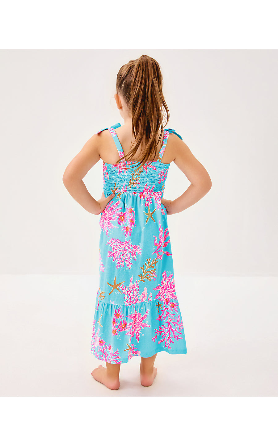 MINI KAILUA MAXI DRESS, MULTI ROYAL CORAL