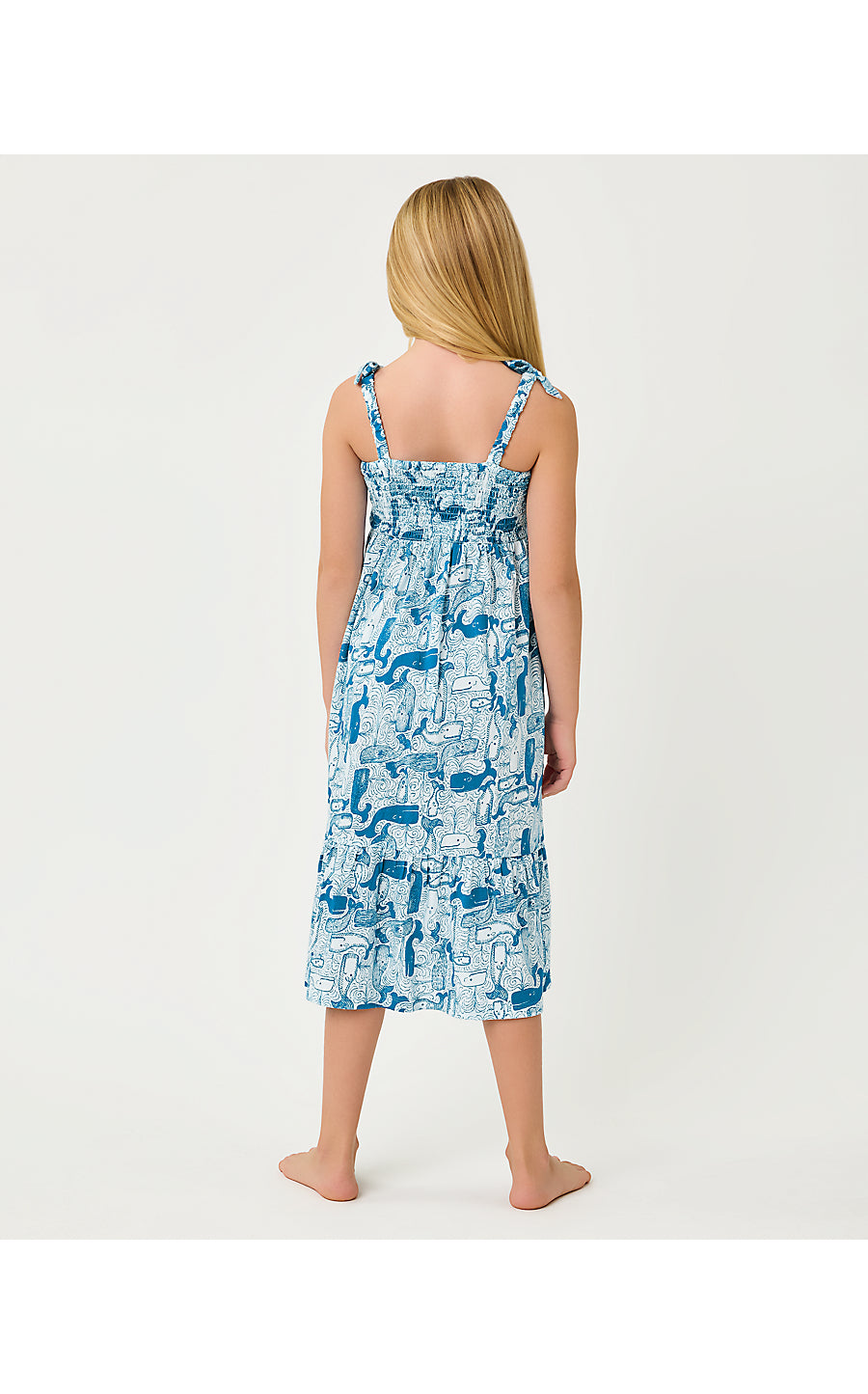 MINI KAILUA MAXI DRESS, NASSAU BLUE THAR SHE BLOWS